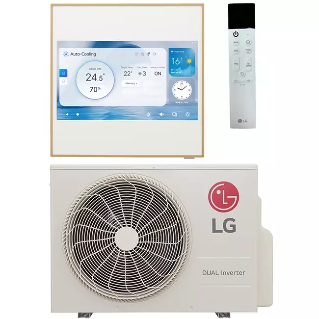 LG Gallery Premium Digital Dual Inverter airco R32 2,5 kW set