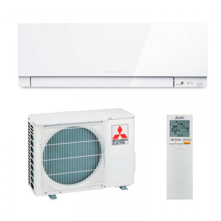 Mitsubishi electric Design-lijn 2,5 KW zilver